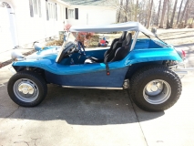 Blue Manx Left Side
