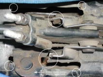 E-brake handle pic
