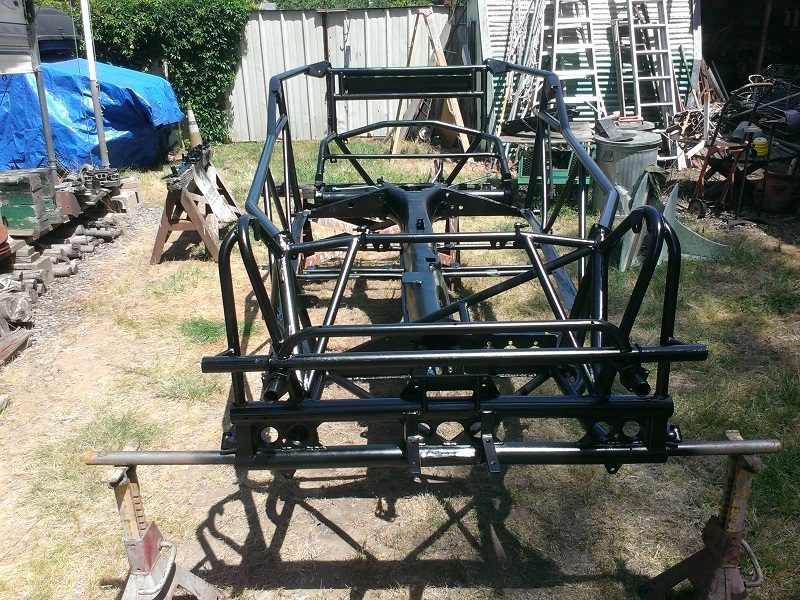 chassis being painted 2015