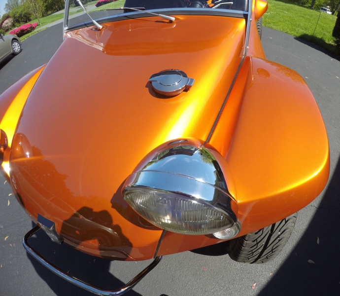 Close up frt Gopro