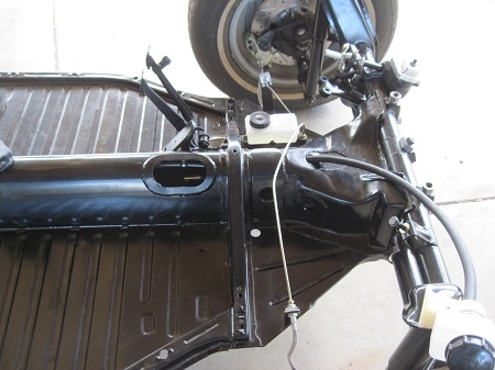 tunnel opening at front