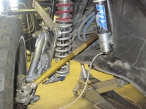 front swaybar left side car raised