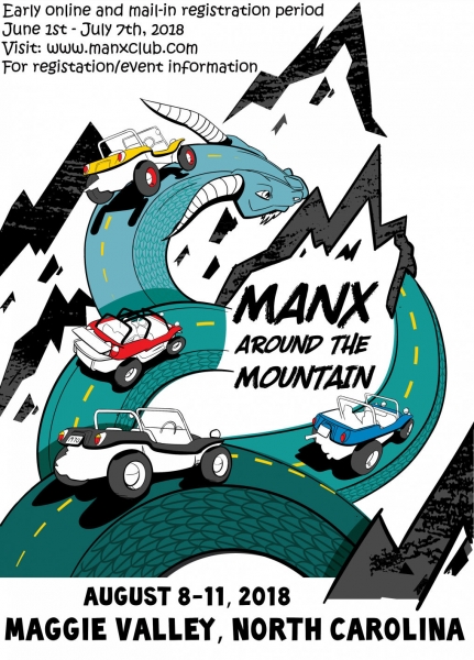 Manx Around the Mountain - Event Poster Mania