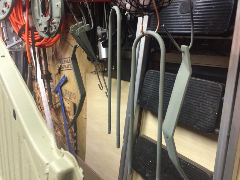 More parts I sandblasted and prepped for paint