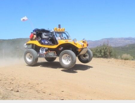 A Manx Club member's buggy