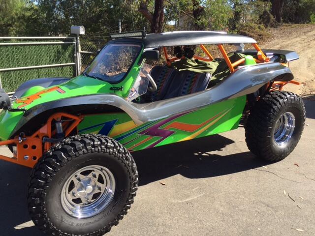 A Manx Club member's buggy