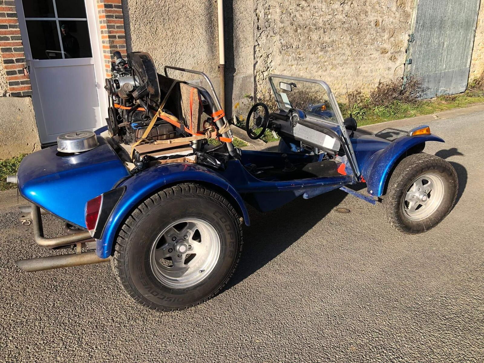 A Manx Club member's buggy
