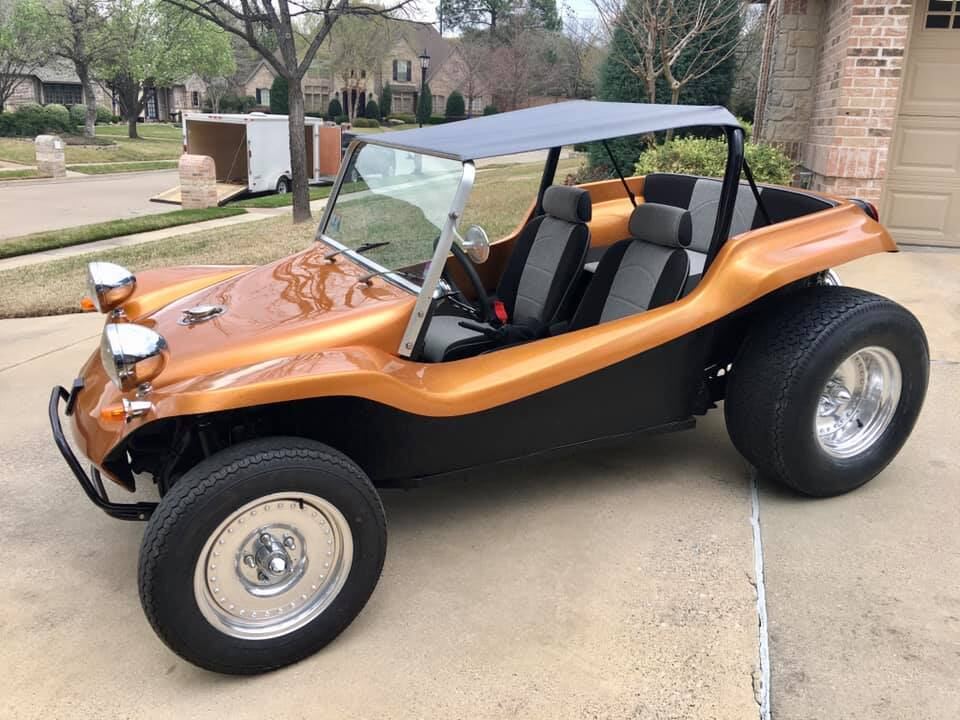 A Manx Club member's buggy