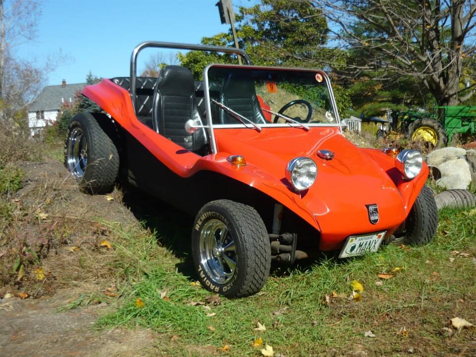 A Manx Club member's buggy