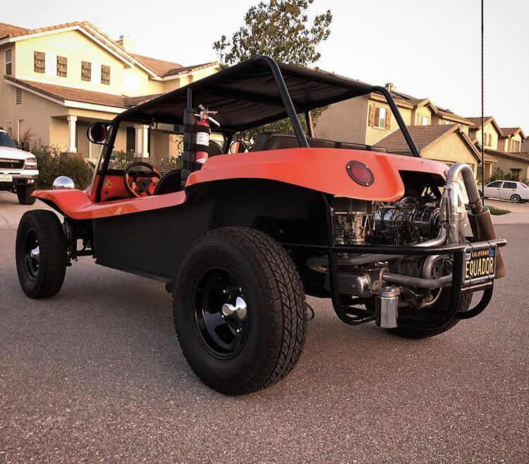 A Manx Club member's buggy