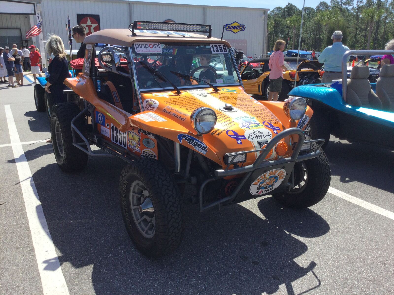 A Manx Club member's buggy