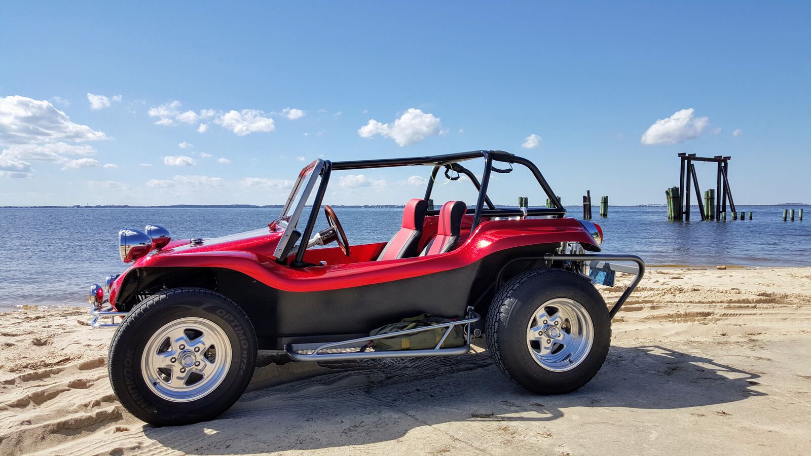 A Manx Club member's buggy