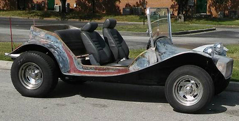 A Manx Club member's buggy