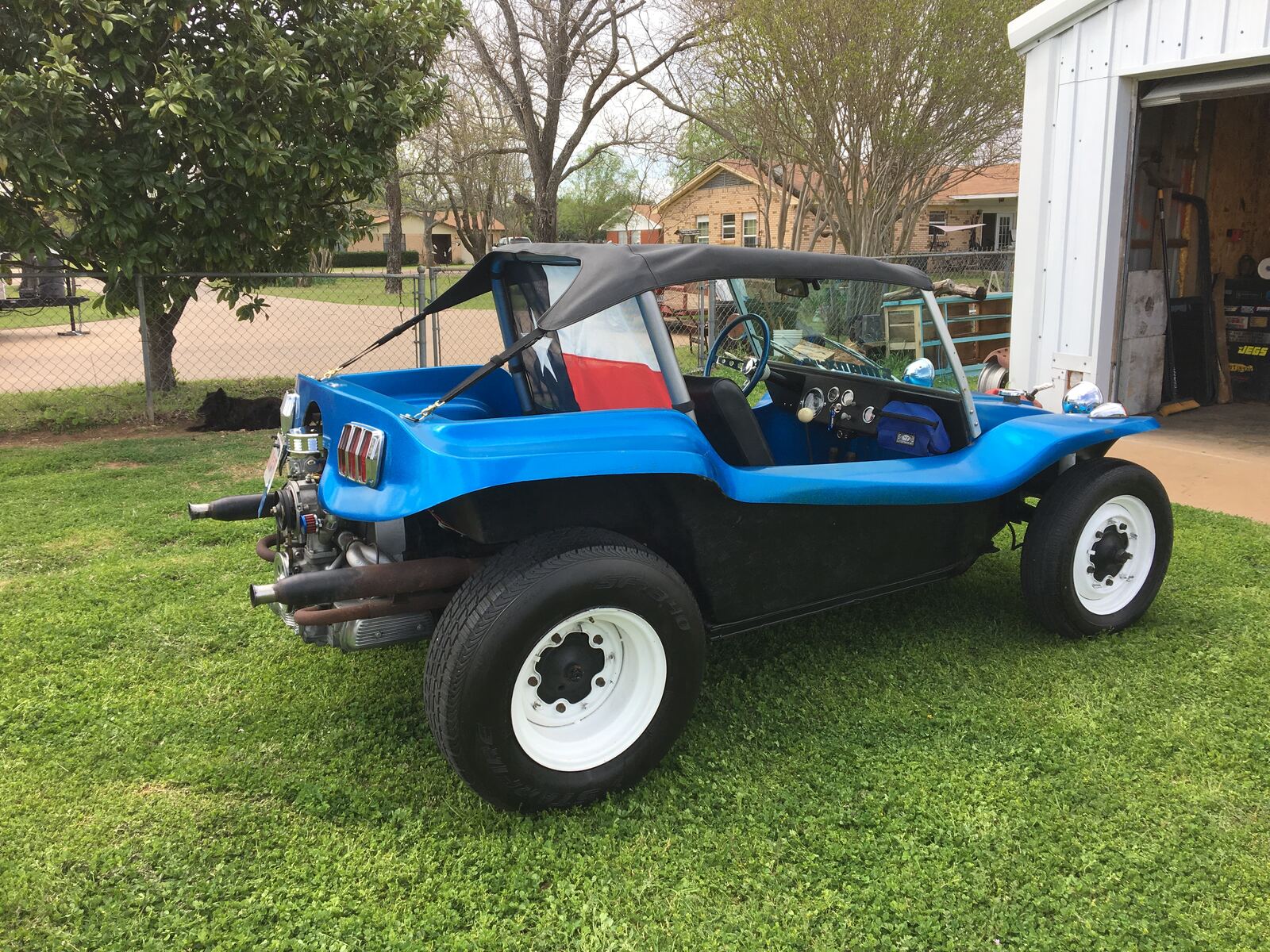 A Manx Club member's buggy
