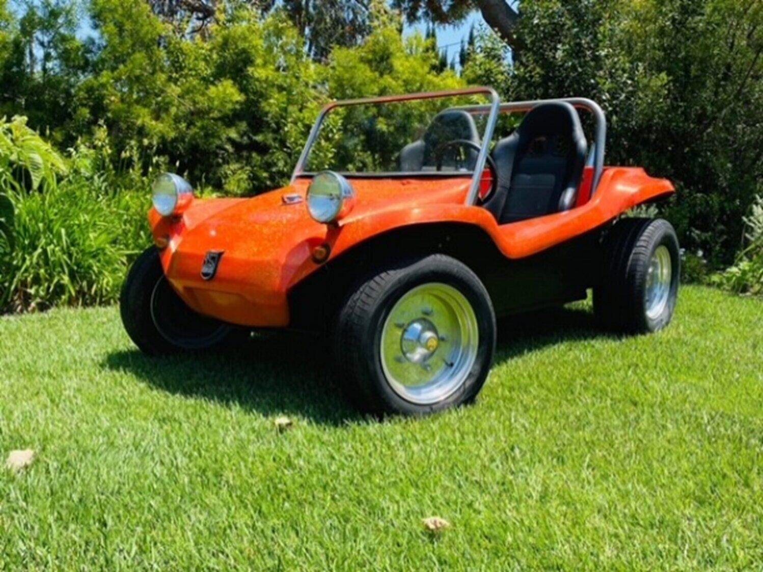 A Manx Club member's buggy