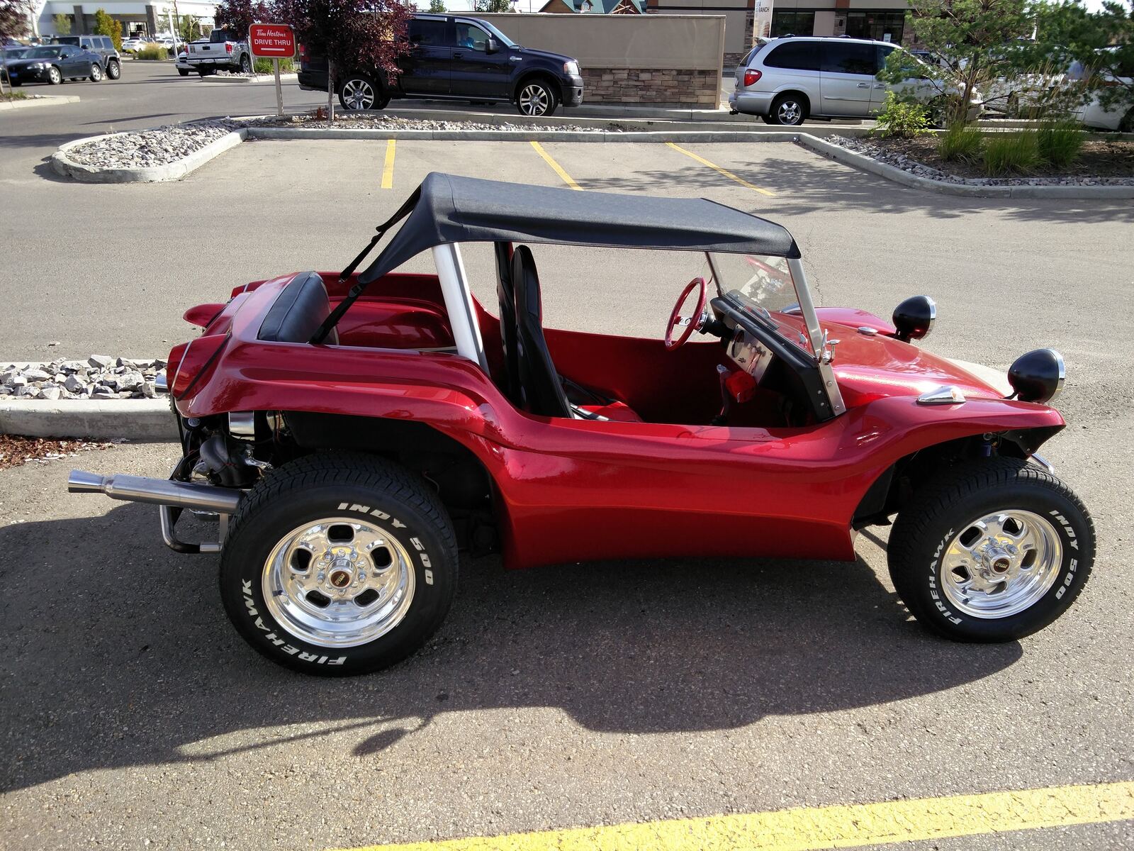 A Manx Club member's buggy