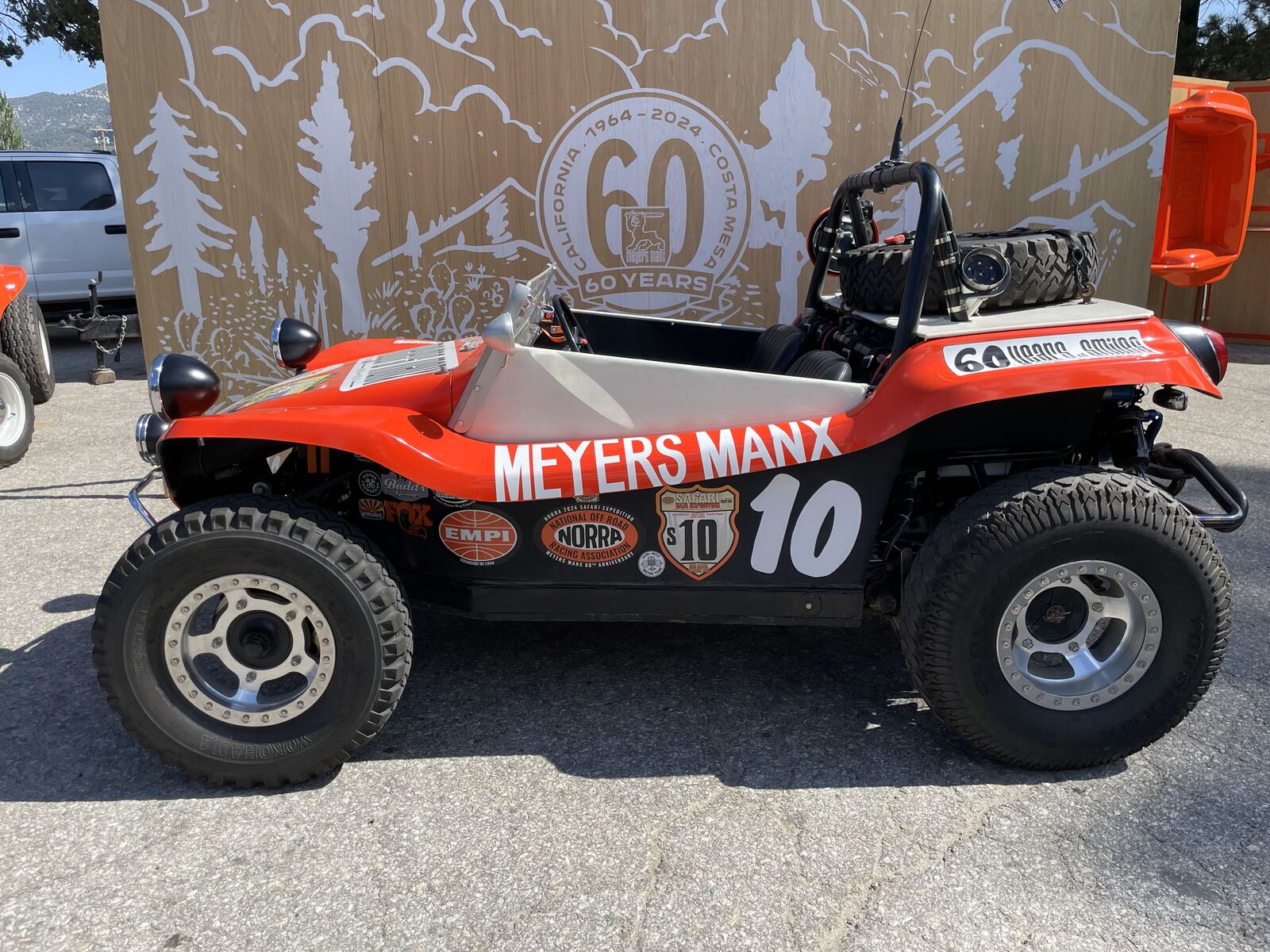 A Manx Club member's buggy