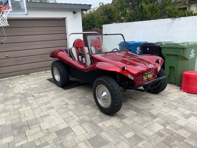 A Manx Club member's buggy