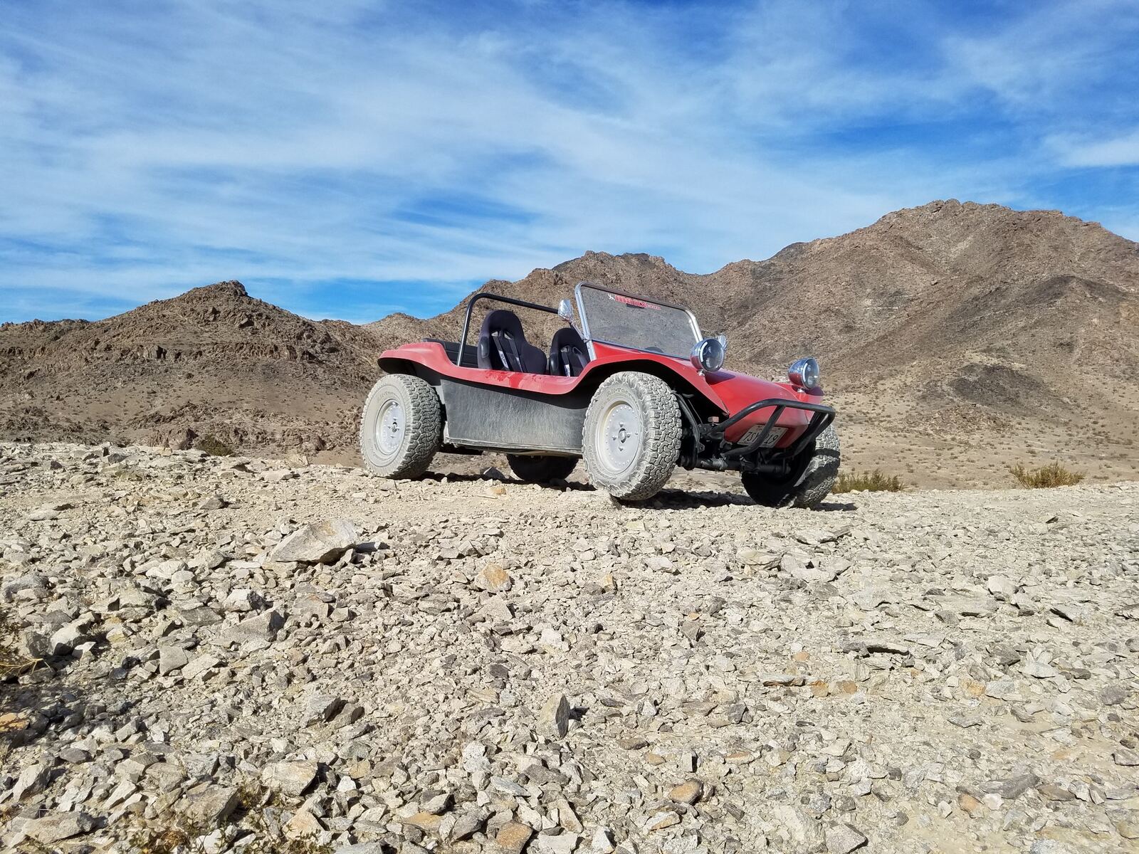 A Manx Club member's buggy