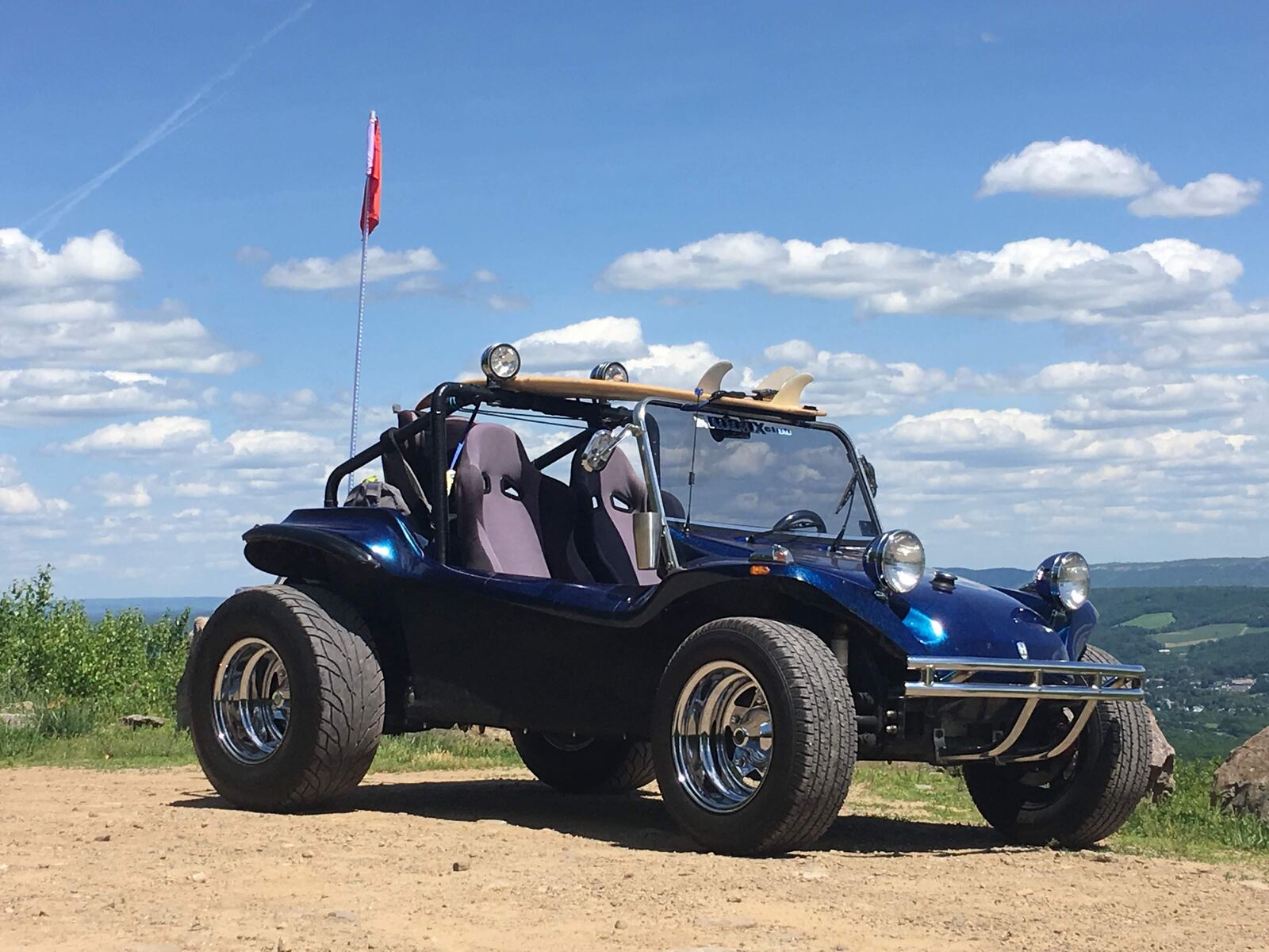 A Manx Club member's buggy