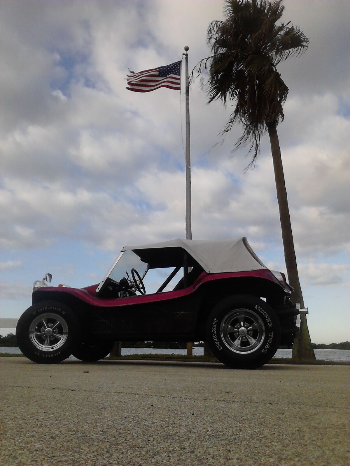 A Manx Club member's buggy