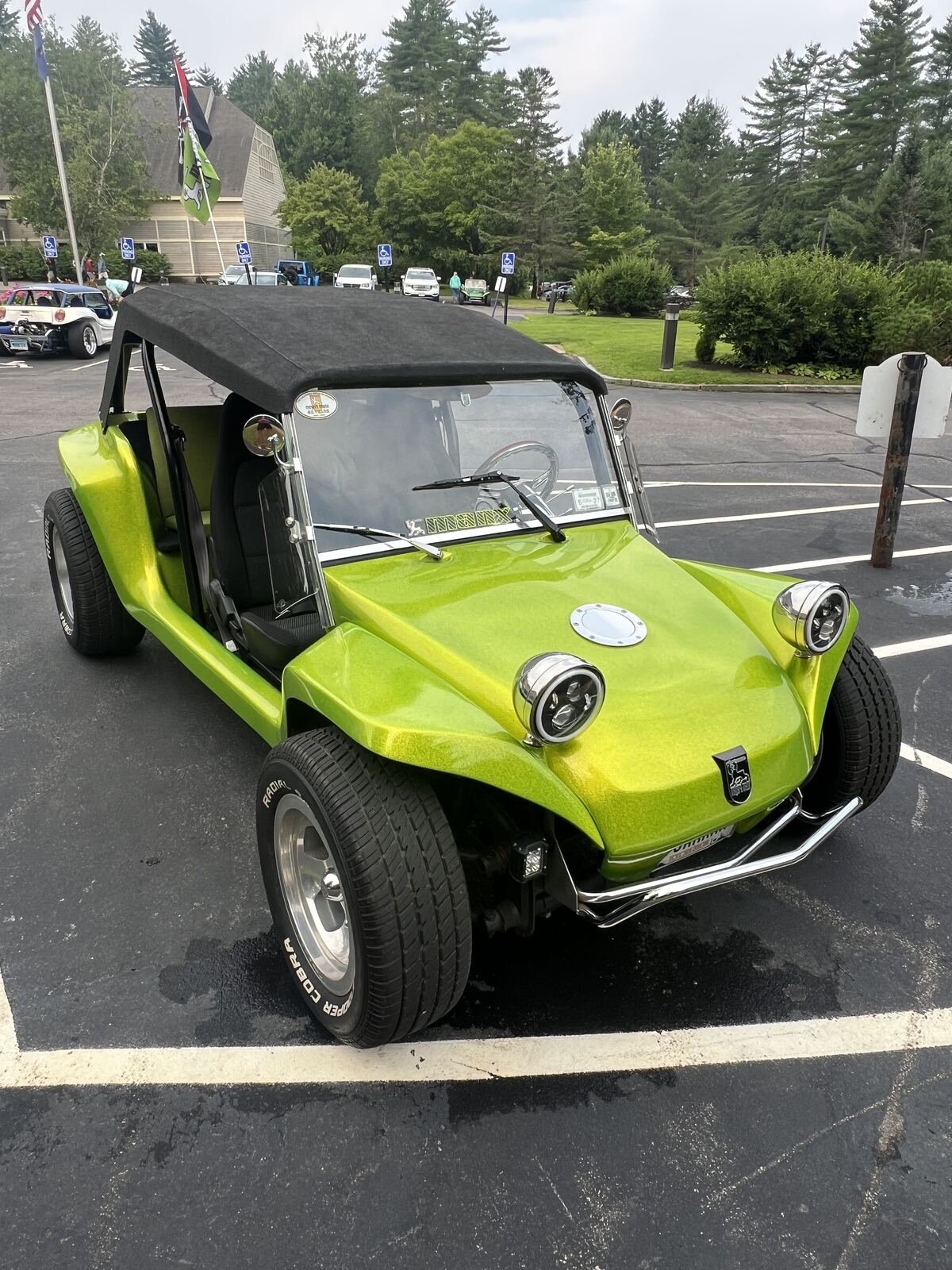 A Manx Club member's buggy