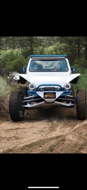 A Manx Club member's buggy