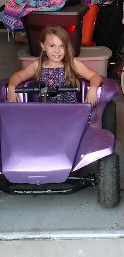 A Manx Club member's buggy