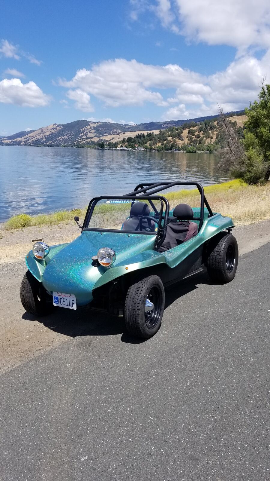 A Manx Club member's buggy
