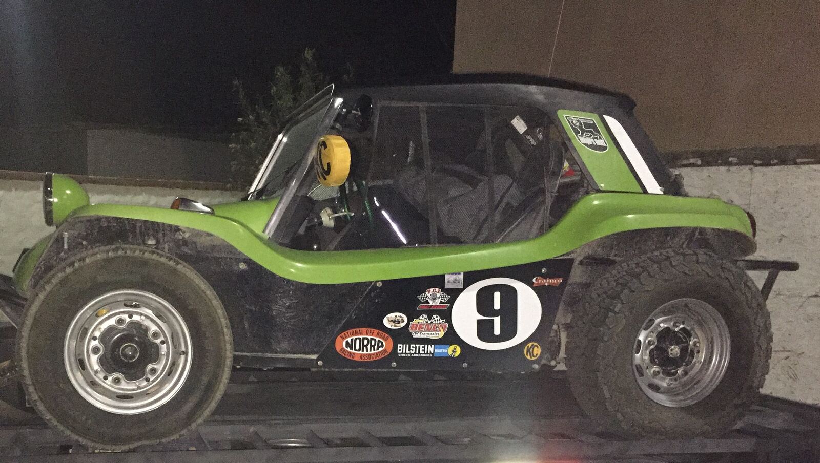 A Manx Club member's buggy